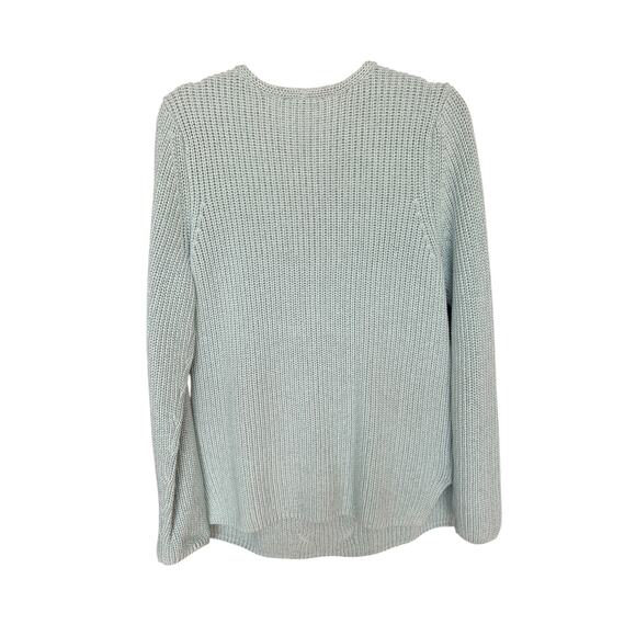Coldwater Creek Women's Light Green/Blue Knit Sweater Size Large - Picture 6 of 6